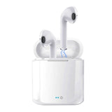i7 TWS 미니 무선 블루투스 이어폰 스테레오 이어폰 헤드셋 충전 상자 마이크 iphone huawei 등