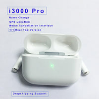 원래 i3000 프로 TWS 새로운 무선 이어폰 블루투스 헤드셋 이어폰 이어폰 PK W1 칩 i100000 i200000 i500 i9000 tws