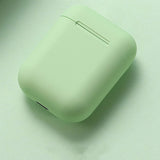 inPods 12 무선 이어폰 터치 제어 i12 TWS 이어폰 블루투스 5.0 헤드폰 스포츠 헤드셋 아이폰 삼성 스마트 폰