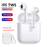 I9s Tws 헤드폰 무선 블루투스 5.0 이어폰 미니 이어폰 마이크 충전 상자 스포츠 헤드셋 스마트 폰