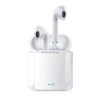 i7 TWS 미니 무선 블루투스 이어폰 스테레오 이어폰 헤드셋 충전 상자 마이크 iphone huawei 등